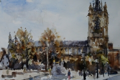 Artist Andrew Horrod - Mancroft, £375 16x12 Watercolour on Paper at Paint Out Norwich 2015