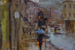 Rob Pointon, 'Pete the Street Rip Off No. 24', Westlegate, Oil, 40x30cm, <a href="http://www.paintout.org/artists/rob-pointon#buy">FOR SALE</a>, £550